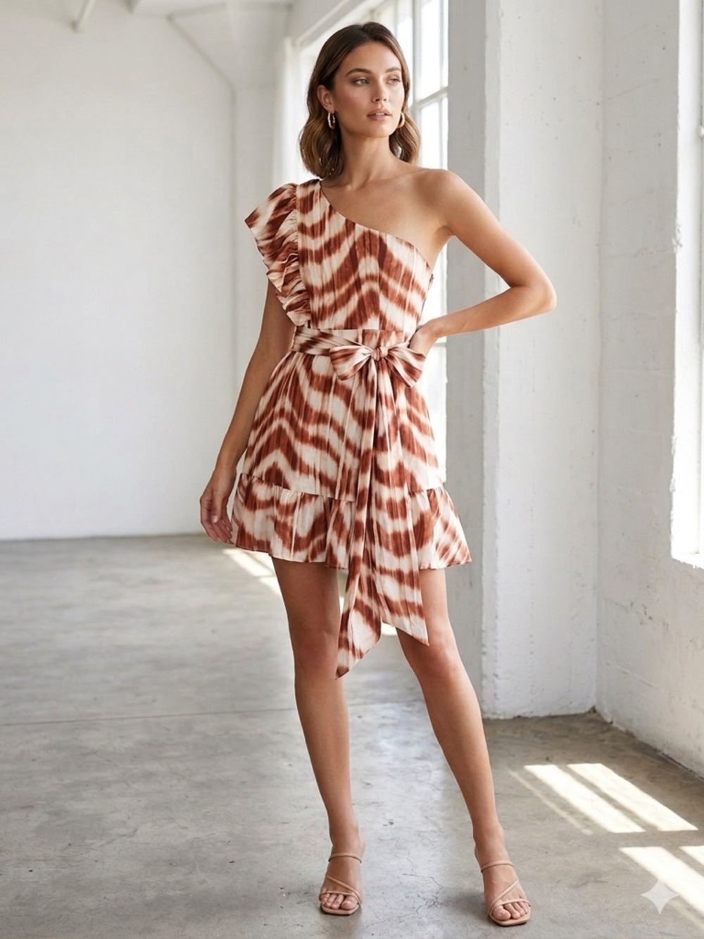 Banana Republic one shoulder dress